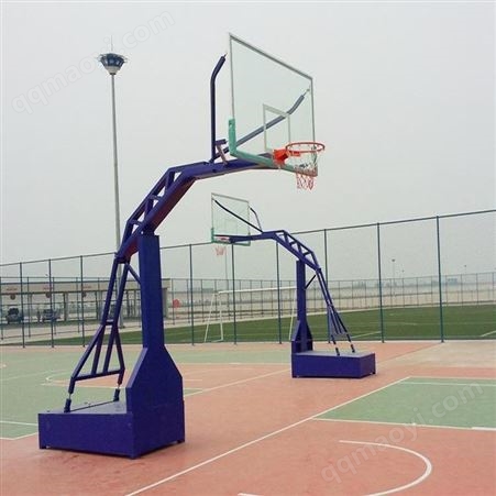 地埋式篮球架 电动篮球架 凹箱篮球架