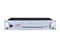 6分区带前置合并式广播功放