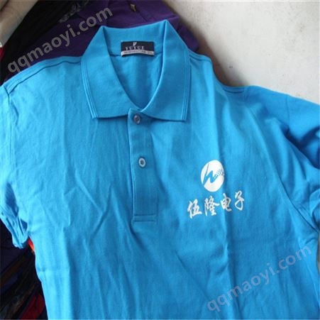 布布希 翻領(lǐng)T恤衫 短袖工作服 廠家定制