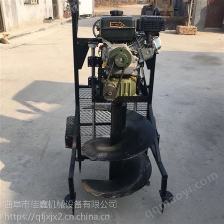 WKJ春季大直径植树挖坑机 车载式挖坑打眼机 金佳汽油植树挖坑机