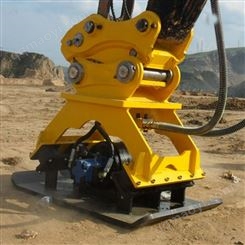 挖掘机夯实器 挖机振动夯 液压振动夯 护坡震动夯 建筑工程打夯机