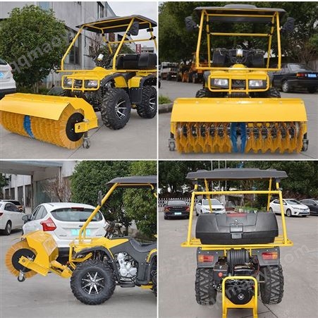 CQM四轮座驾式扫雪车 抛雪除雪车 市区道路清雪车 小型驾驶式扫雪机