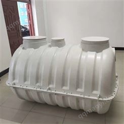 济南农村改造模压化粪池 玻璃钢缠绕化粪池 三格化粪池 家用化粪池 润隆