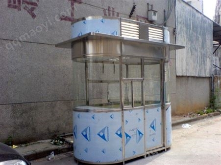 寧波304不銹鋼橢圓崗亭 停車場收費崗亭 防疫崗亭
