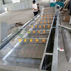商用玉米氣泡清洗機荔枝清洗設備多功能蠶豆毛豆凈洗漂燙流水線