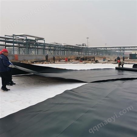 垃圾场防渗膜 尾矿底衬防渗土工膜 水产养殖防渗膜 聚乙烯土工膜