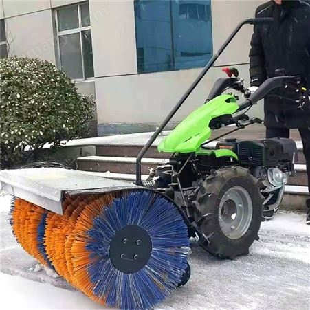 加厚手推式推雪铲 座驾式扫雪机 除雪铲双杆式铲雪机