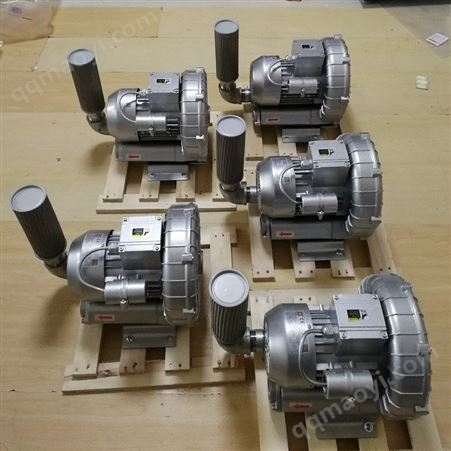 2HB230-AH26-0.7KW水泥地面打磨机吸尘用利政品牌大吸力2HB230-AH26-0.7KW气力输送 高压环形鼓风机供应