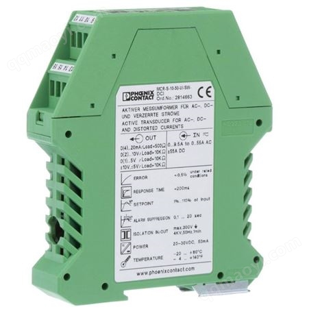 MINI MCR-2-PTBPhoenix/菲尼克斯预制电缆1681923 - SAC-3P-M 8MS/ 1,5-PUR/M 8FS