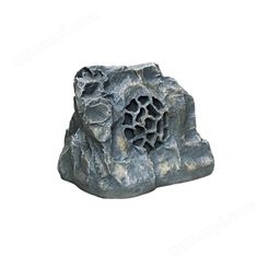 校园公共广播仿石草地音箱 公园广播卡通音箱 草地仿石喇叭灯塔音箱