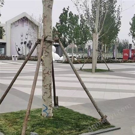 YSZ-001石英砖 芝麻白 PC砖生态地铺石 仿古花岗岩 园林小区停车位用