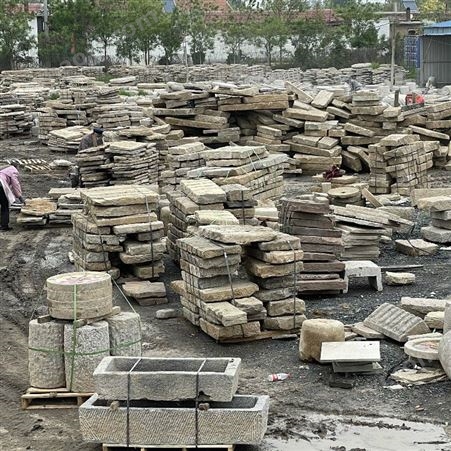 庭院景區鋪路青石板 古建筑臺階踏步石 浮雕雕刻 簡約美觀